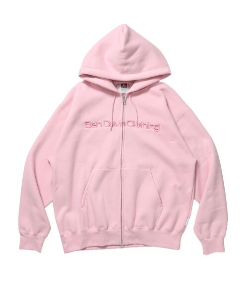BEN DAVIS(ベンデイビス)の「【BEN DAVIS(ベンデイビス)】HEART CHENILLE ZIP HOODIE / ジップフーディ サガラ刺繍 ハートロゴ 裏起毛 フロント刺繍 カラフル ユニセックス(パーカー・メンズ・グレー/ブラック/ピンク/ネイビー・MEDIUM/X-LARGE/LARGE)」の22枚目の写真