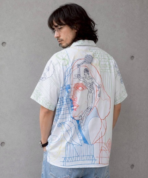 KAMINARI_TOKIO(カミナリトキオ)の「グラフィックブラウス(シャツ/ブラウス・レディース・ホワイト・FREE)」の2枚目の写真