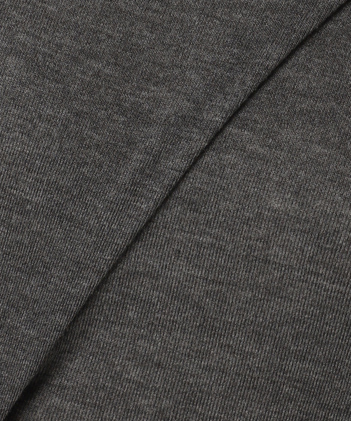 JOURNAL STANDARD（ジャーナルスタンダード）の「《追加》ウールMIX シアーロングT（Tシャツ/カットソー・レディース・ブラック系その他/チャコールグレー/ホワイト/ブルー・FREE）」の11枚目の写真