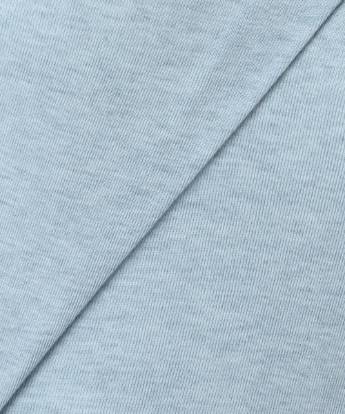 JOURNAL STANDARD（ジャーナルスタンダード）の「《追加》ウールMIX シアーロングT（Tシャツ/カットソー・レディース・ブラック系その他/チャコールグレー/ホワイト/ブルー・FREE）」の5枚目の写真