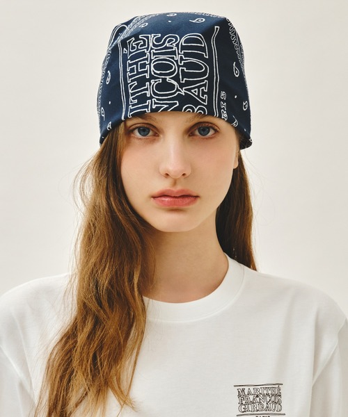 セール】CLASSIC LOGO BANDANA SCARF（ストール/ショール）｜MARITHE +