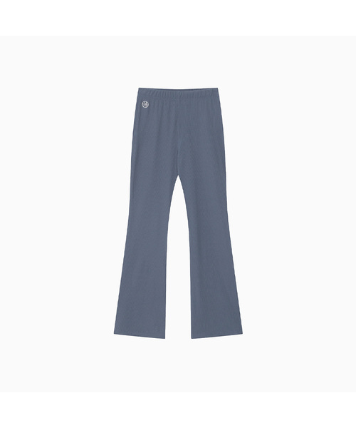 MENASOO(ミナス)の「Move Fit Bootcut Ribbed Pants(スウェットパンツ・レディース・Beige/ブラック/スカイブルー・1/2)」の3枚目の写真
