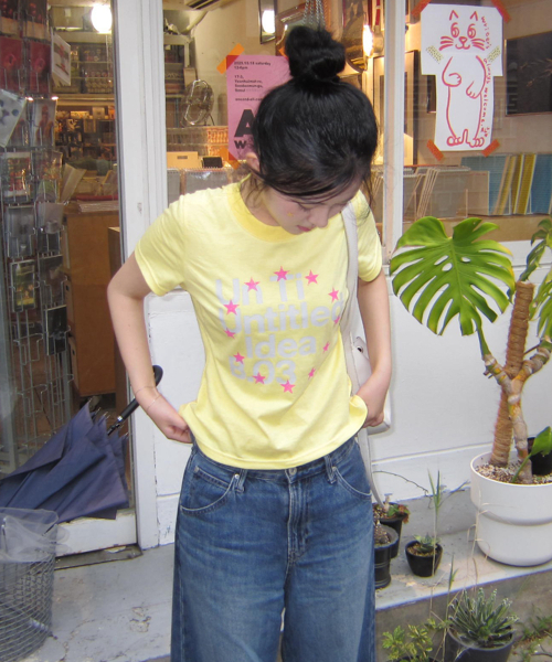 UNTITLED SEOUL（アンタイトル ソウル）の「アンタイトル ステリー ラウンド クロップ 半袖 イエロー（Tシャツ/カットソー・レディース・その他・SMALL/MEDIUM）」の5枚目の写真