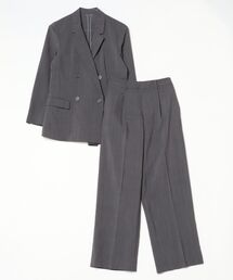 Perfect Suit FActory(�p�[�t�F�N�g�X�[�c�t�@�N�g���[)�́y�㉺�Z�b�g�z�Ђ���⊴���C�g�Z�b�g�A�b�v �@�O���[/�l�C�r�[(�X�[�c�Z�b�g)