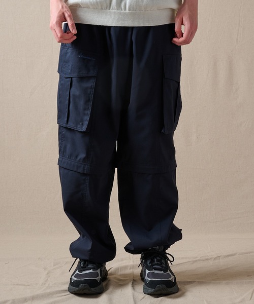 Eddie Bauer（エディーバウアー）の「men's FUDGE×Eddie Bauer ジップオフパンツ（カーゴパンツ・メンズ・アイボリー/ネイビー・S/M/L/XL）」の13枚目の写真