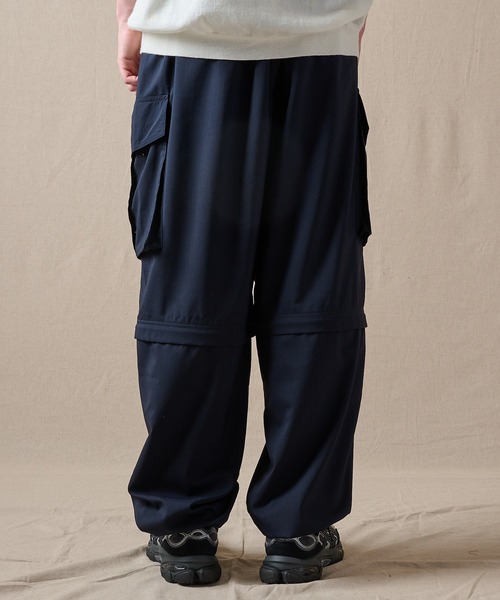 Eddie Bauer（エディーバウアー）の「men's FUDGE×Eddie Bauer ジップオフパンツ（カーゴパンツ・メンズ・アイボリー/ネイビー・S/M/L/XL）」の15枚目の写真