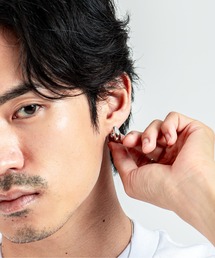 TOM WOOD｜トムウッド（メンズ）のピアス（両耳用）（シルバー）通販