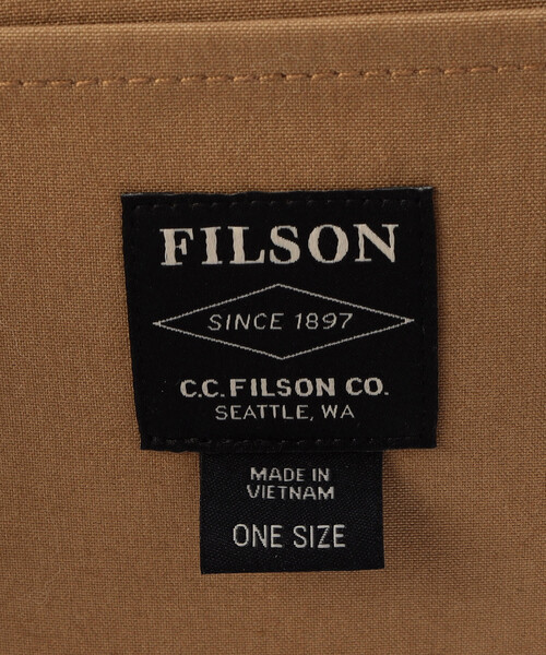 FILSON(フィルソン)の「FILSON/フィルソン Compact Fishing Waist Pack(ショルダーバッグ・メンズ・ブラウン・フリ-)」の5枚目の写真