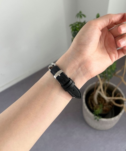 LOWRYS FARM（ローリーズファーム）の「【ステンレス】AppleWatch チェーンゴウヒバンド　1051688/GOODS（デジタル腕時計・レディース・ベージュ/ブラック・FREE）」の18枚目の写真