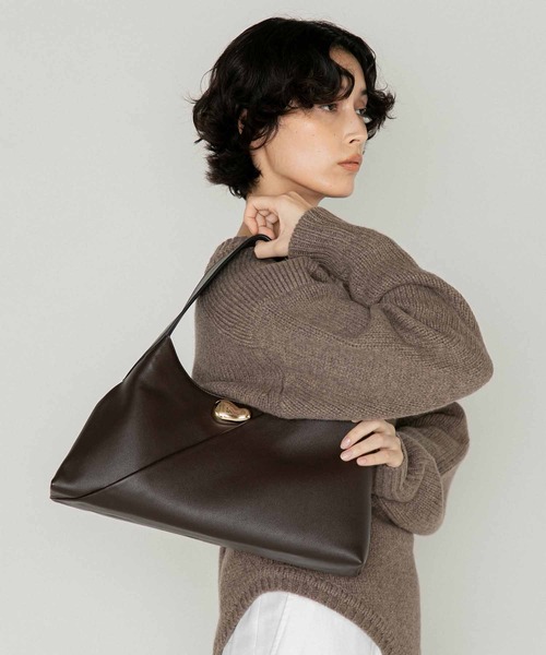 LE VERNIS(ル・ベルニ)の「LE VERNIS(ル・ベルニ)Combination bag(ハンドバッグ・レディース・ブラック/ブラウン・FREE)」の2枚目の写真