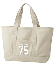 Ol' Basics（オール・ベーシックス） ビッグトートバッグ キャンバス ロゴ ナンバリング プリント 鞄 BAG アメカジ メンズ レディース ユニセックス