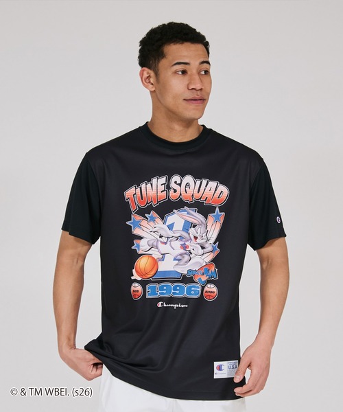 Champion（チャンピオン）の「【Champion/チャンピオン】メンズ バスケットボール ショートスリーブTシャツ（Tシャツ/カットソー・メンズ・ホワイト/ブラック・LARGE/MEDIUM/SMALL/X-LARGE）」の2枚目の写真