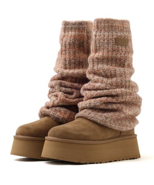 UGG W CLASSIC MINI DIPPER LEGWARMER / アグ クラシック ミニ