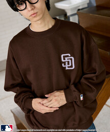 PUBLUX/パブリュクス 別注 MLB ロゴ スウェット 限定展開