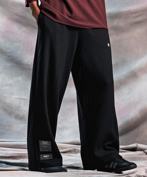 ANGENEHM(アンゲネーム)の「mp15293-Wool-Blend Bonded Baggy Pants バギーパンツ(AG07-011acg)(その他パンツ・メンズ・グレー/ブラック/ライトベージュ・S/M/L)」の2枚目の写真