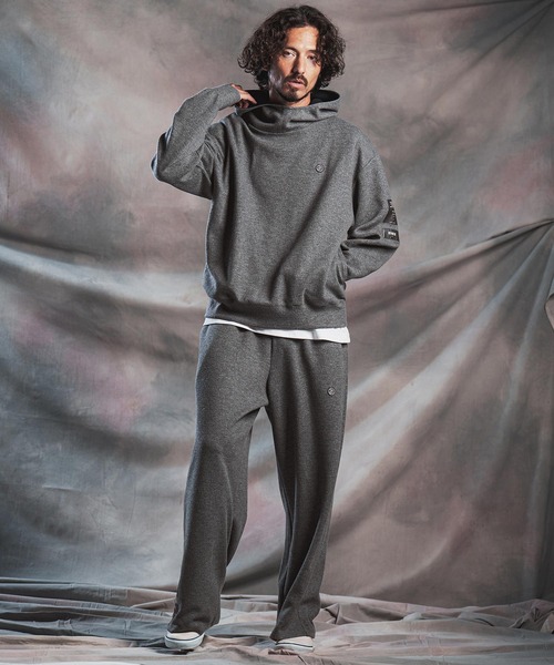 ANGENEHM(アンゲネーム)の「mp15293-Wool-Blend Bonded Baggy Pants バギーパンツ(AG07-011acg)(その他パンツ・メンズ・グレー/ブラック/ライトベージュ・S/M/L)」の22枚目の写真