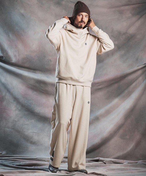 ANGENEHM(アンゲネーム)の「mp15293-Wool-Blend Bonded Baggy Pants バギーパンツ(AG07-011acg)(その他パンツ・メンズ・グレー/ブラック/ライトベージュ・S/M/L)」の20枚目の写真