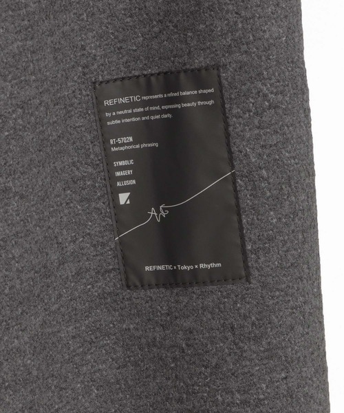 ANGENEHM(アンゲネーム)の「mp15293-Wool-Blend Bonded Baggy Pants バギーパンツ(AG07-011acg)(その他パンツ・メンズ・グレー/ブラック/ライトベージュ・S/M/L)」の7枚目の写真