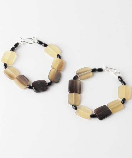 SMELLY(スメリー)の「SMELLY so’ square horn onyx bracelet(ブレスレット・レディース・シルバー系その他・-)」の9枚目の写真