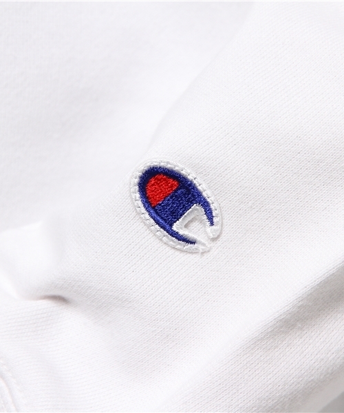 Champion(チャンピオン)の「【チャンピオン】ビックロゴスウェットプルオーバー(スウェット・メンズ・ホワイト/グレー/ネイビー・MEDIUM/LARGE)」の7枚目の写真
