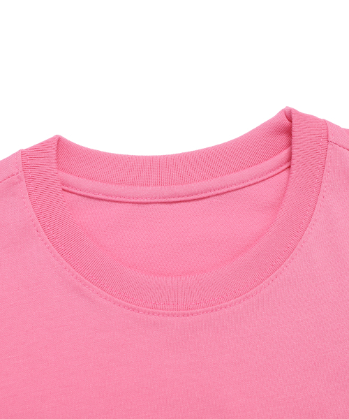 BLANKIT(ブランキット)の「ベーシックソフト無地クルーネックTシャツ(ピンク)(Tシャツ/カットソー・メンズ・その他・SMALL)」の8枚目の写真