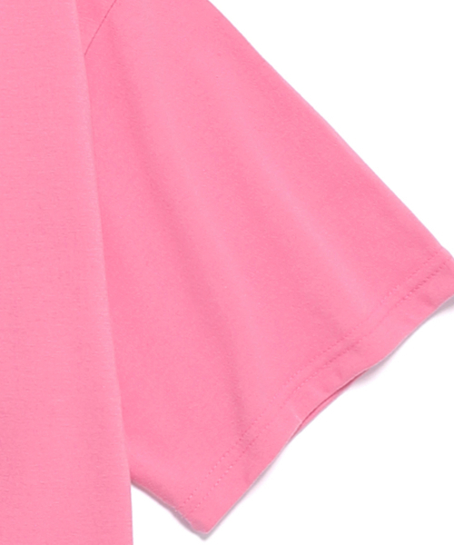 BLANKIT(ブランキット)の「ベーシックソフト無地クルーネックTシャツ(ピンク)(Tシャツ/カットソー・メンズ・その他・SMALL)」の9枚目の写真