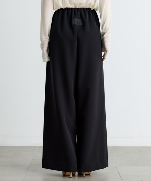COGTHEBIGSMOKE(コグザビッグスモーク)の「【COGTHEBIGSMOKE/コグザビッグスモーク】ALISON TROUSERS/カットソーワイドパンツ(その他パンツ・レディース・ブラック/アイボリー・1)」の14枚目の写真