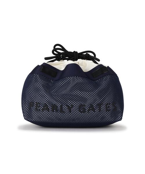 PEARLY GATES(パーリーゲイツ)の「ウサギブルーム柄3WAYカートバッグ (UNISEX)(ショルダーバッグ・メンズ・ベージュ系その他/レッド系その他・FREE)」の3枚目の写真