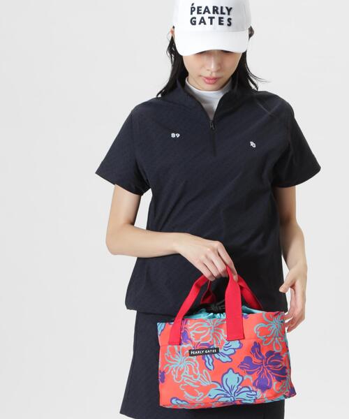 PEARLY GATES(パーリーゲイツ)の「ウサギブルーム柄3WAYカートバッグ (UNISEX)(ショルダーバッグ・メンズ・ベージュ系その他/レッド系その他・FREE)」の12枚目の写真