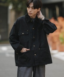 orSlow（オアスロウ）の「orSlow/オアスロウ RELAX FIT OXFORD COVERALL リラックスフィット デニムカバーオール 切り替えデザイン アメカジ ヴィンテージライク 2026年秋冬 秋服（カバーオール）」