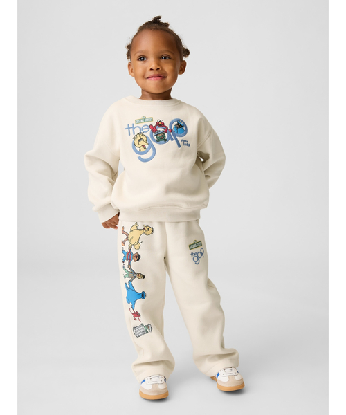 GAP(ギャップ)の「ヴィンテージソフト セサミストリート スウェットパンツ (幼児・ベビー)(スウェットパンツ・キッズ・レッド/ネイビー/ベージュ・95cm/105cm/110cm/80cm/90cm/70cm/100cm)」の4枚目の写真
