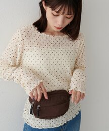 【WEB限定】ドットレースメロウプルオーバー
