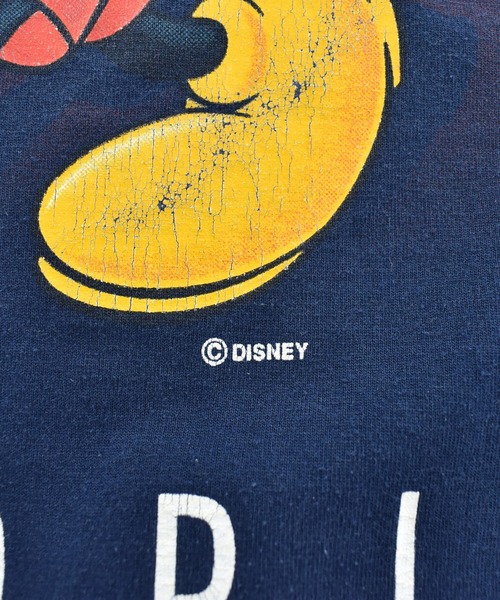 LABORATORY R(ラボラトリーアール)の「【USED】90’s Disney “Mickey FLORIDA” キャラクターTシャツ USA製(Tシャツ/カットソー・メンズ・ネイビー・LARGE)」の3枚目の写真