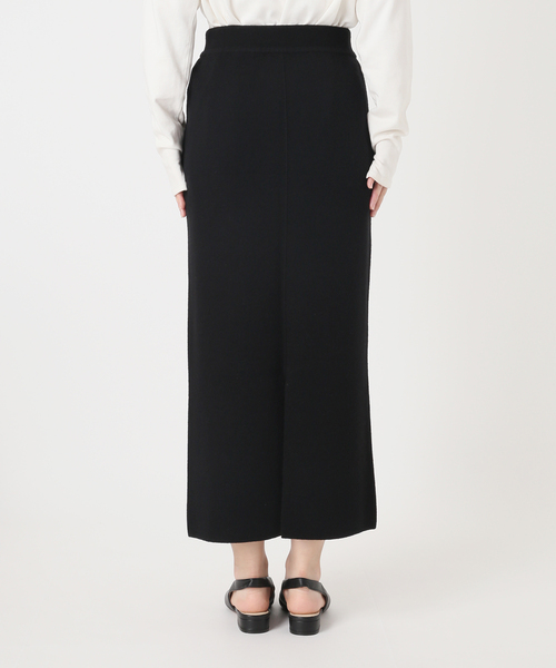 SLOBE IENA(スローブイエナ)の「《WEB限定カラーあり/シリーズあり/》ウォッシャブルスムースニットスカート(スカート・レディース・ブラック/チャコールグレー/ネイビー・FREE)」の20枚目の写真