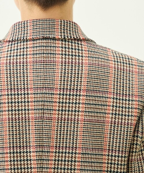 MACPHEE(マカフィー)の「ブリティッシュチェック ダブルブレストジャケット(テーラードジャケット・レディース・ブラウン系その他・36)」の9枚目の写真
