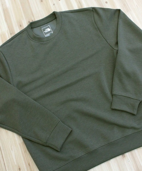 THE NORTH FACE(ザノースフェイス)の「TNF ダイナミッククルー 無地 スウェットトレーナー M DYNAMICE CREW(スウェット・メンズ・グリーン/ブラック・L/XL/M)」の11枚目の写真