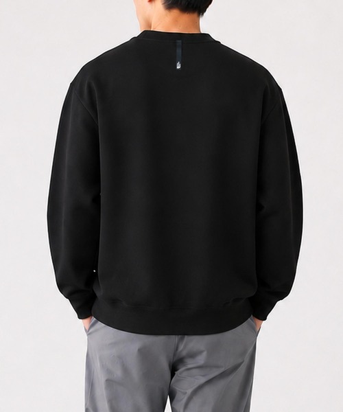 THE NORTH FACE(ザノースフェイス)の「TNF ダイナミッククルー 無地 スウェットトレーナー M DYNAMICE CREW(スウェット・メンズ・グリーン/ブラック・L/XL/M)」の4枚目の写真