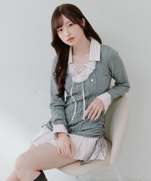 インフルエンサー企画】miko race tutu skirt pants（スカート