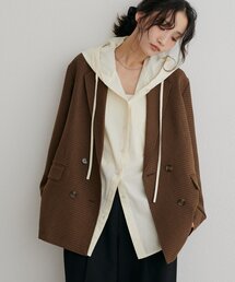 Wブレストテーラードジャケット