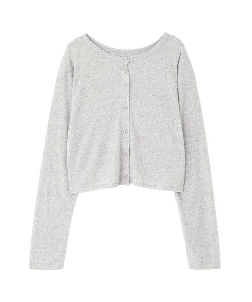 FREE'S MART(フリーズマート)の「前後2wayラインストーンカットソーカーディガン(Tシャツ/カットソー・レディース・ホワイト系その他/ブラック/グレー系その他・FREE)」の12枚目の写真