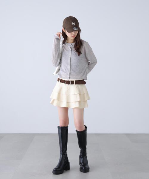 FREE'S MART(フリーズマート)の「前後2wayラインストーンカットソーカーディガン(Tシャツ/カットソー・レディース・ホワイト系その他/ブラック/グレー系その他・FREE)」の17枚目の写真
