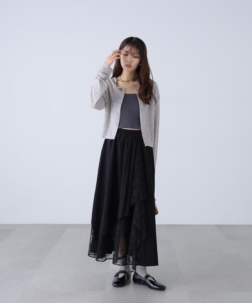 FREE'S MART(フリーズマート)の「前後2wayラインストーンカットソーカーディガン(Tシャツ/カットソー・レディース・ホワイト系その他/ブラック/グレー系その他・FREE)」の22枚目の写真