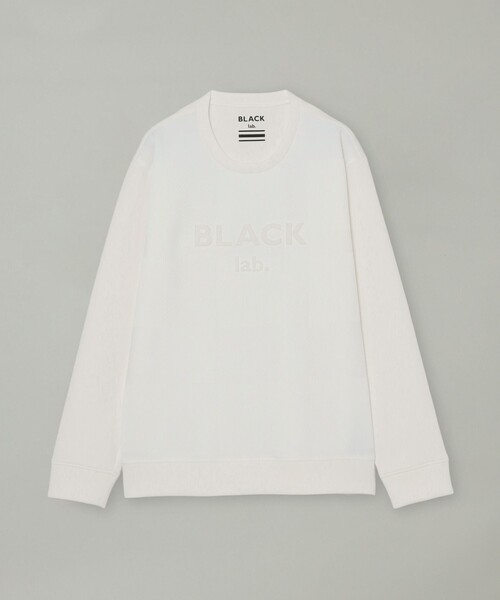 BLACK LABEL CRESTBRIDGE（ブラックレーベル・クレストブリッジ）の「【BLACK lab.】シャドーチェックダブルニットスウェットシャツ（Tシャツ/カットソー・メンズ・ブラック/オフホワイト/ブルー系その他4・XL/L/M）」の8枚目の写真