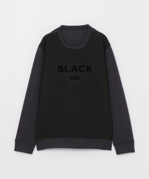 BLACK LABEL CRESTBRIDGE（ブラックレーベル・クレストブリッジ）の「【BLACK lab.】シャドーチェックダブルニットスウェットシャツ（Tシャツ/カットソー・メンズ・ブラック/オフホワイト/ブルー系その他4・XL/L/M）」の13枚目の写真