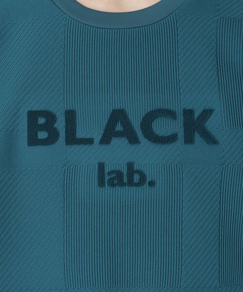 BLACK LABEL CRESTBRIDGE（ブラックレーベル・クレストブリッジ）の「【BLACK lab.】シャドーチェックダブルニットスウェットシャツ（Tシャツ/カットソー・メンズ・ブラック/オフホワイト/ブルー系その他4・XL/L/M）」の17枚目の写真