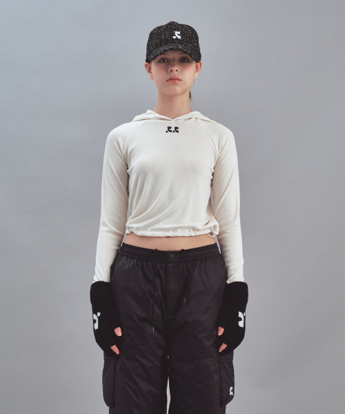 Rest&Recreation(レストアンドレクリエーション)の「HOOD LONG SLEEVE - LIGHT YELLOW(パーカー・レディース・その他・ONE)」の2枚目の写真