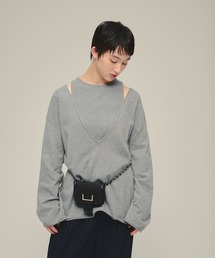 【eL】12G Layered 2Piece Pullover/1057216