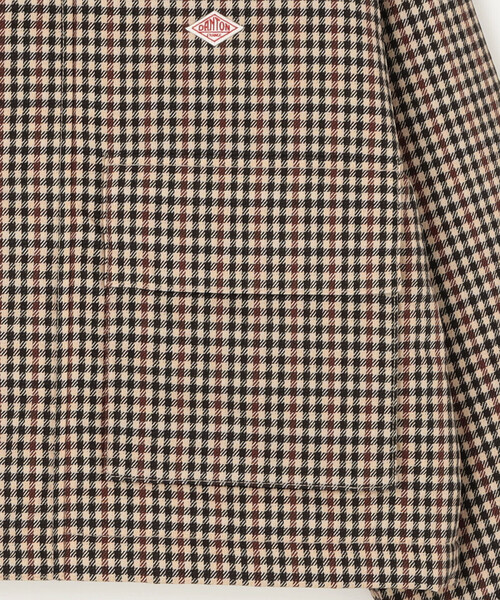 DANTON（ダントン）の「DANTON | 中綿ナイロン ショートジャケット WOMEN（ナイロンジャケット・レディース・ベージュ系その他・38/36）」の11枚目の写真