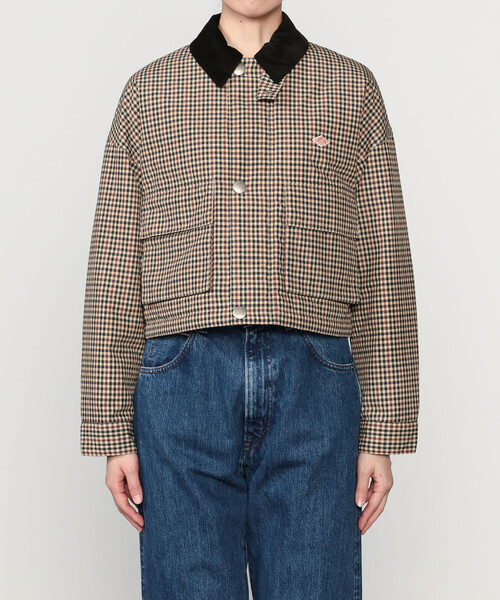 DANTON（ダントン）の「DANTON | 中綿ナイロン ショートジャケット WOMEN（ナイロンジャケット・レディース・ベージュ系その他・38/36）」の14枚目の写真