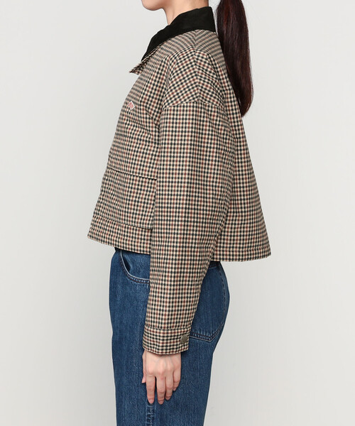 DANTON（ダントン）の「DANTON | 中綿ナイロン ショートジャケット WOMEN（ナイロンジャケット・レディース・ベージュ系その他・38/36）」の15枚目の写真